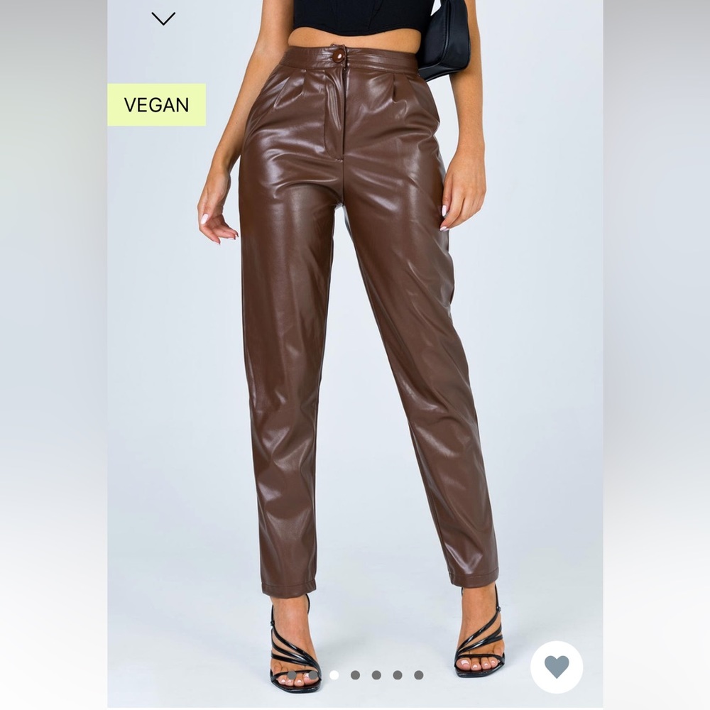 Princess Polly Love club Pants in Brown, never worn just was not my style!